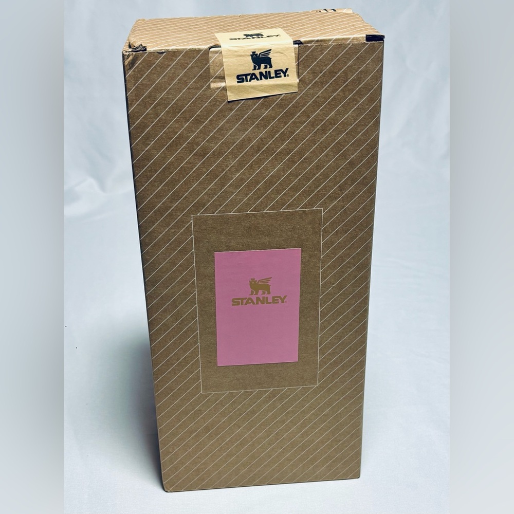 Stanley Flowstate H2.0 40oz Quencher Tumbler DIOR Light Pink Gold New In Box - Picture 4 of 6